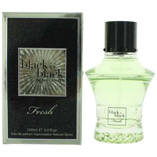 Black is Black Fresh by NuParfums, 3.4 oz EDP Spray for Women