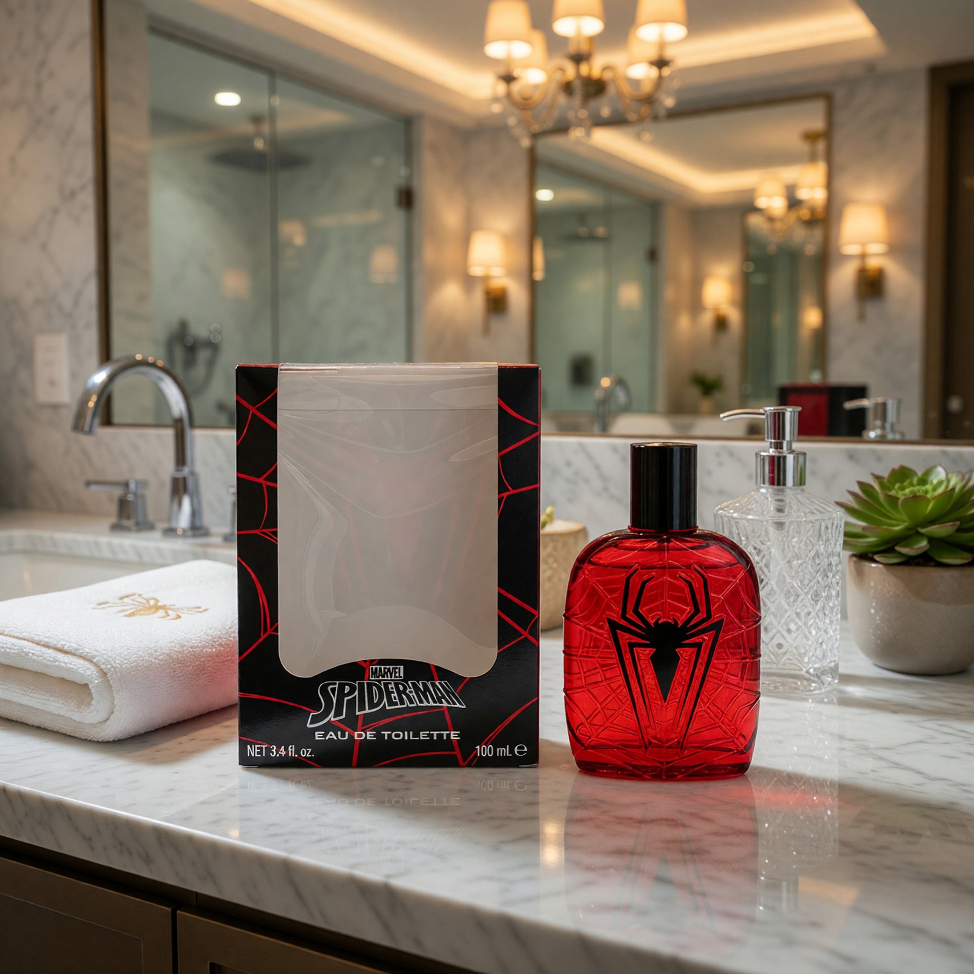 Spiderman Premium by Marvel, 3.4 oz EDT Spray for Men
