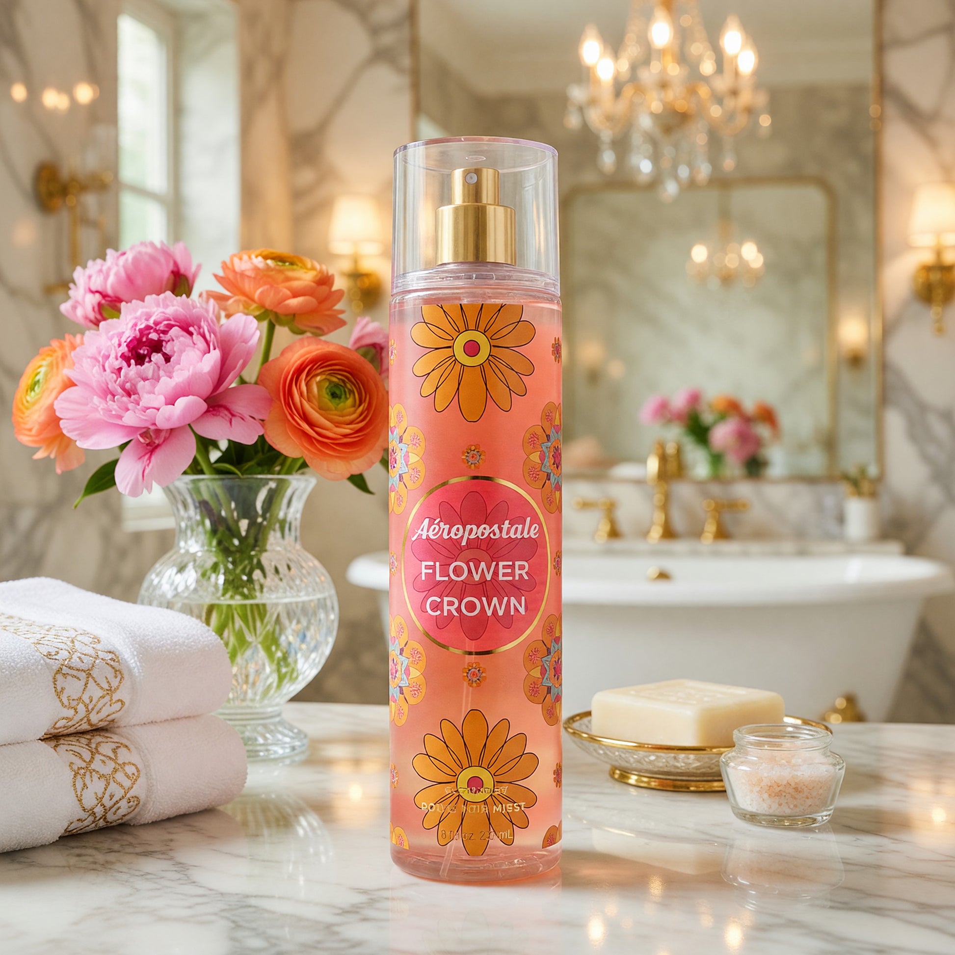 Flower Crown by Aeropostale, 8 oz Body Mist for Women