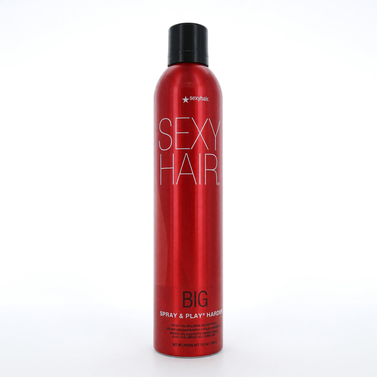 Big Spray & Play Harder by Sexy Hair, 10 oz Firm Hairspray  