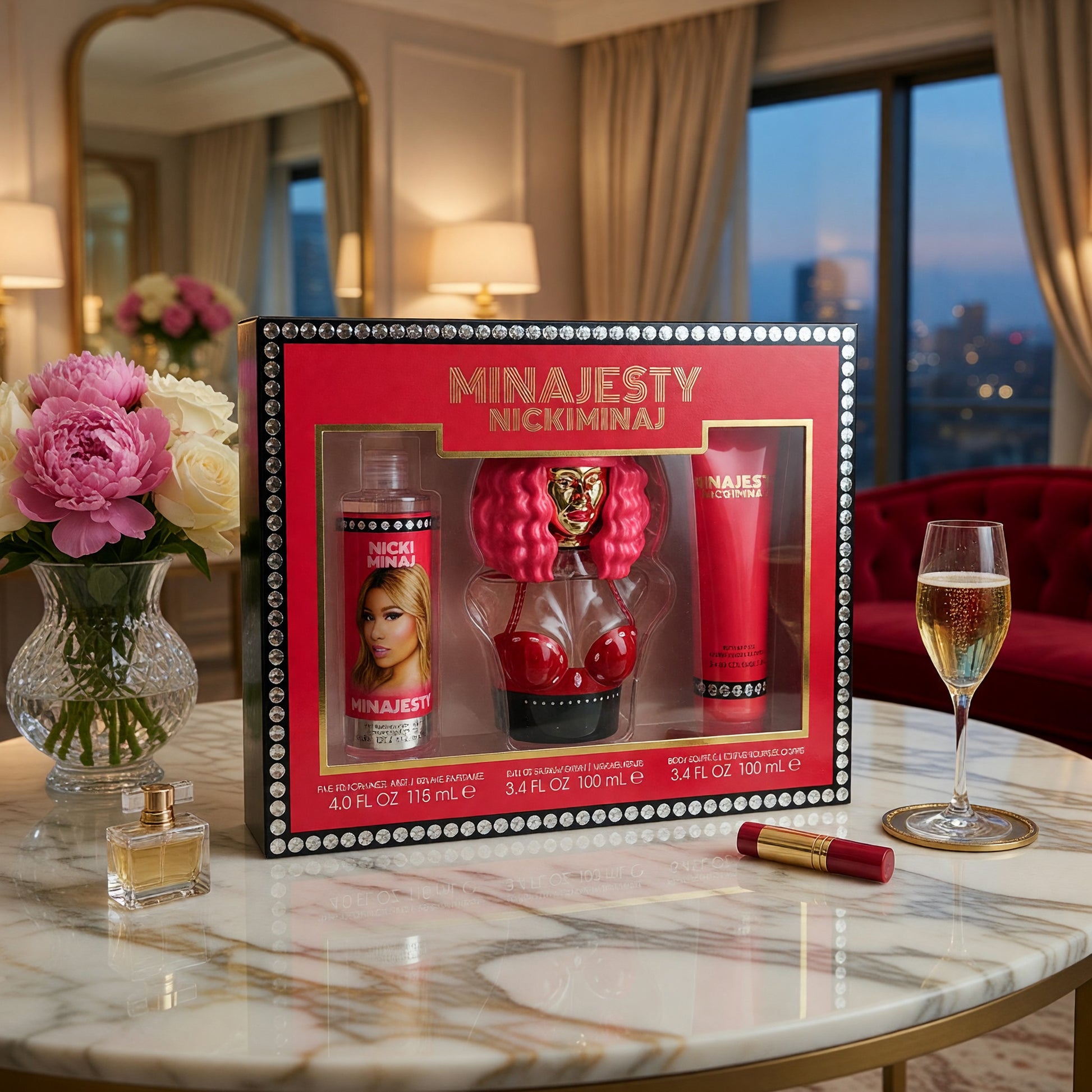 Minajesty by Nicki Minaj, 3 Piece Gift Set for Women