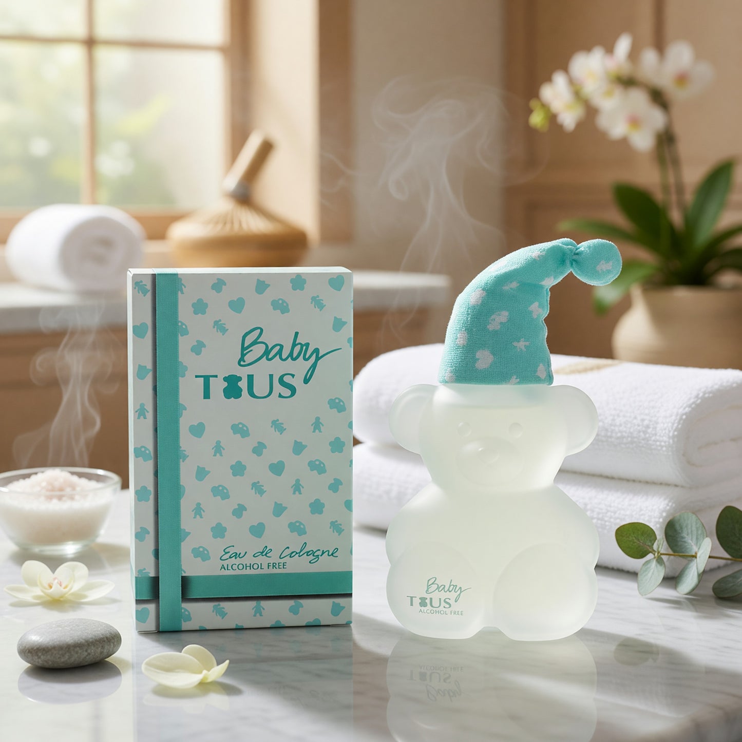 Tous Baby by Tous, 3.4 oz Eau De Cologne Alcohol Free for Unisex