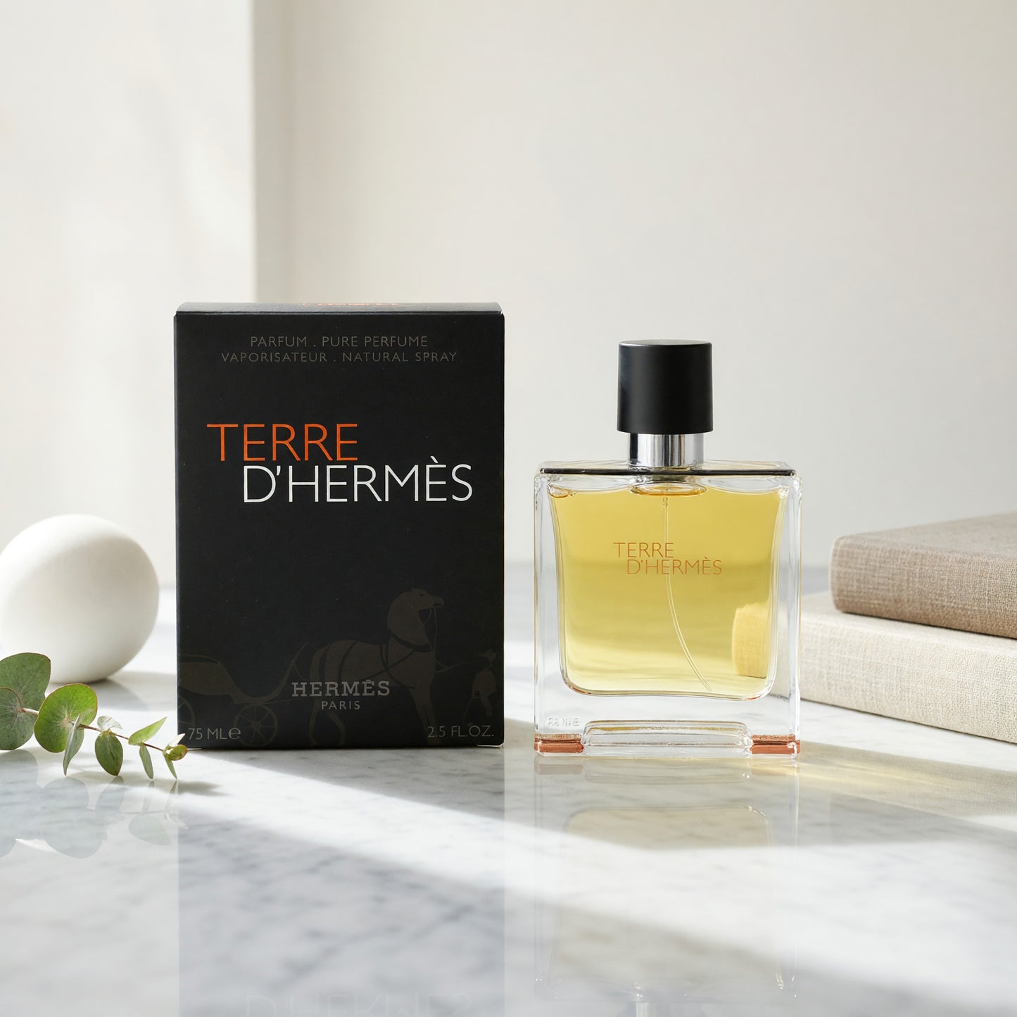 Terre D'Hermes by Hermes, 2.5 oz Pure Parfum Spray for Men