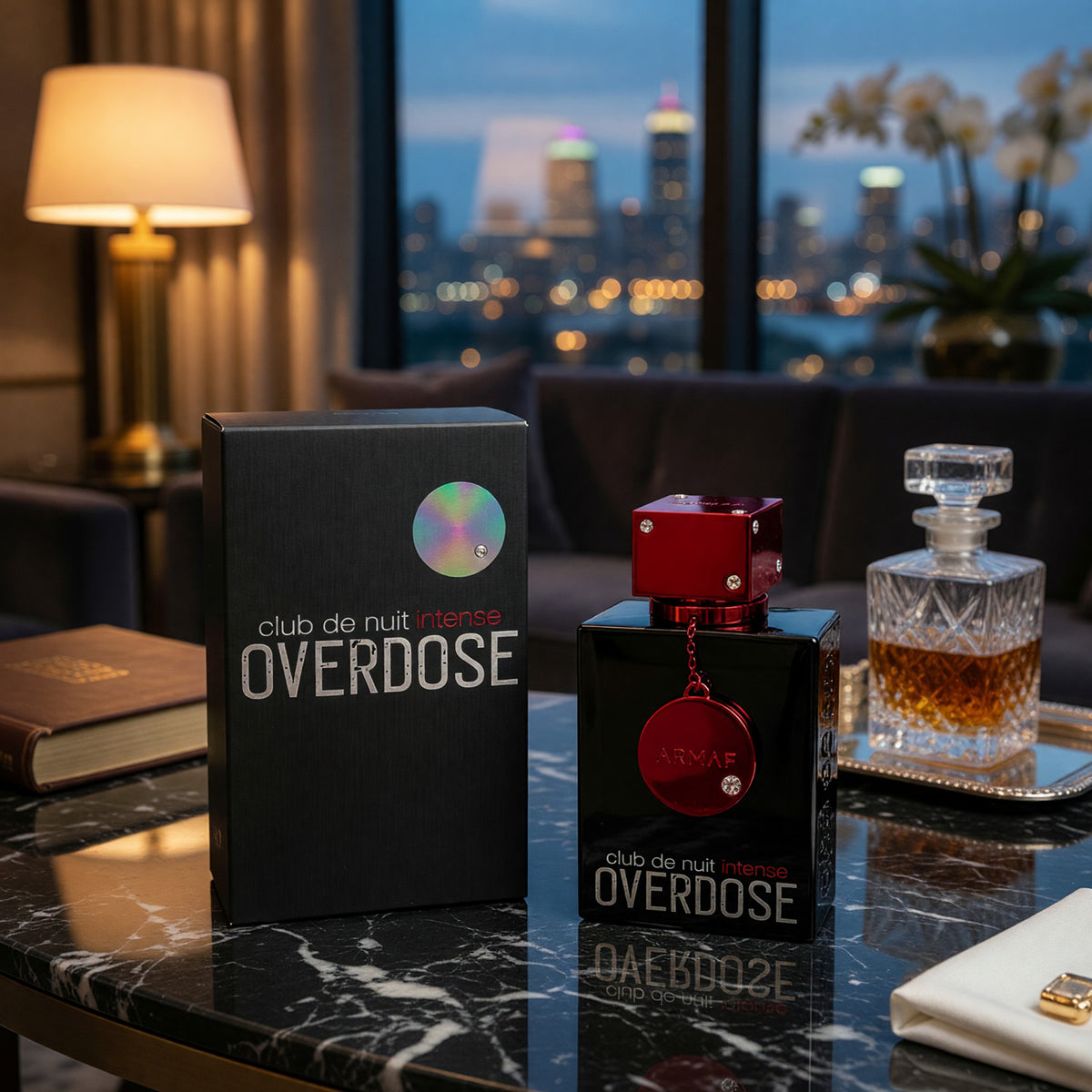 Club De Nuit Intense Overdose by Armaf, 3.4oz Extrait De Parfum men