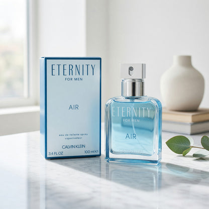 Eternity Air by Calvin Klein, 3.4 oz EDT Spray for Men