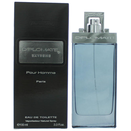 Diplomat Extreme by Paris Bleu Parfums, 3.3 oz EDT Spray for Men