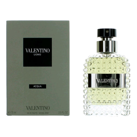Valentino Uomo Aqua by Valentino, 2.5 oz EDT Spray for Men