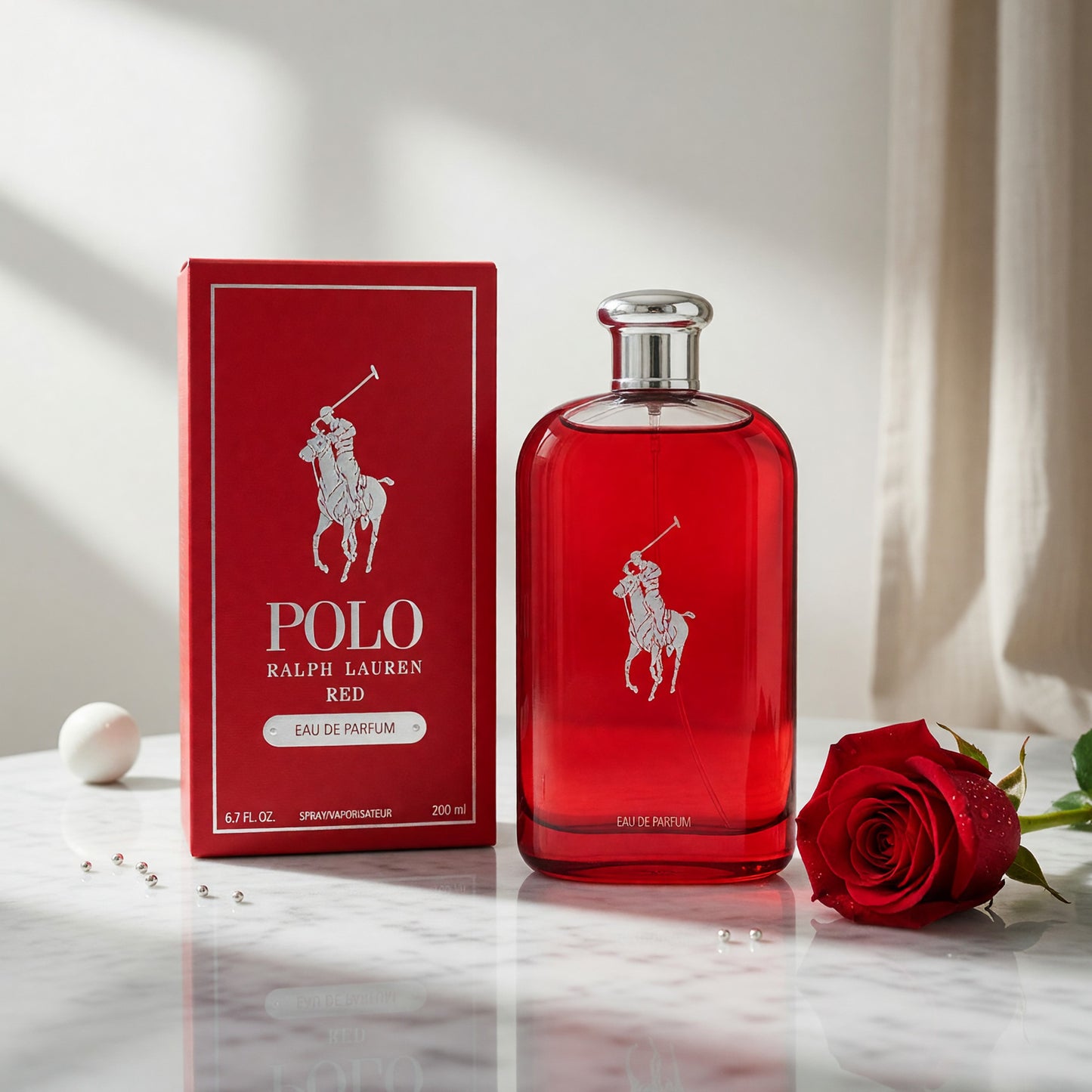 Polo Red by Ralph Lauren, 6.7 oz EDP Spray for Men