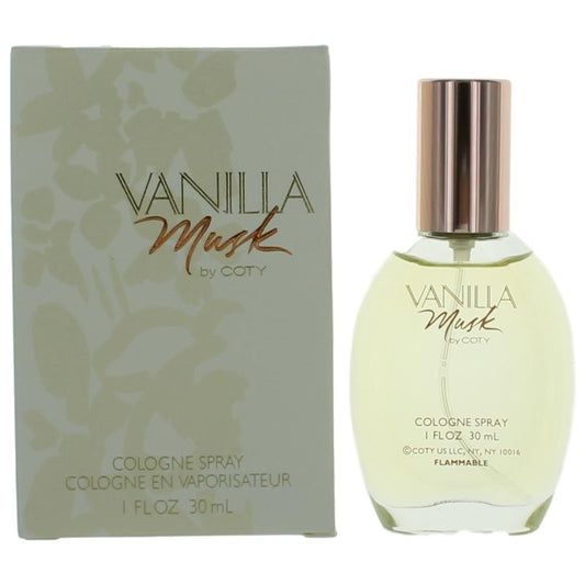 Vanilla Musk by Coty, 1 oz Cologne Spray for Women