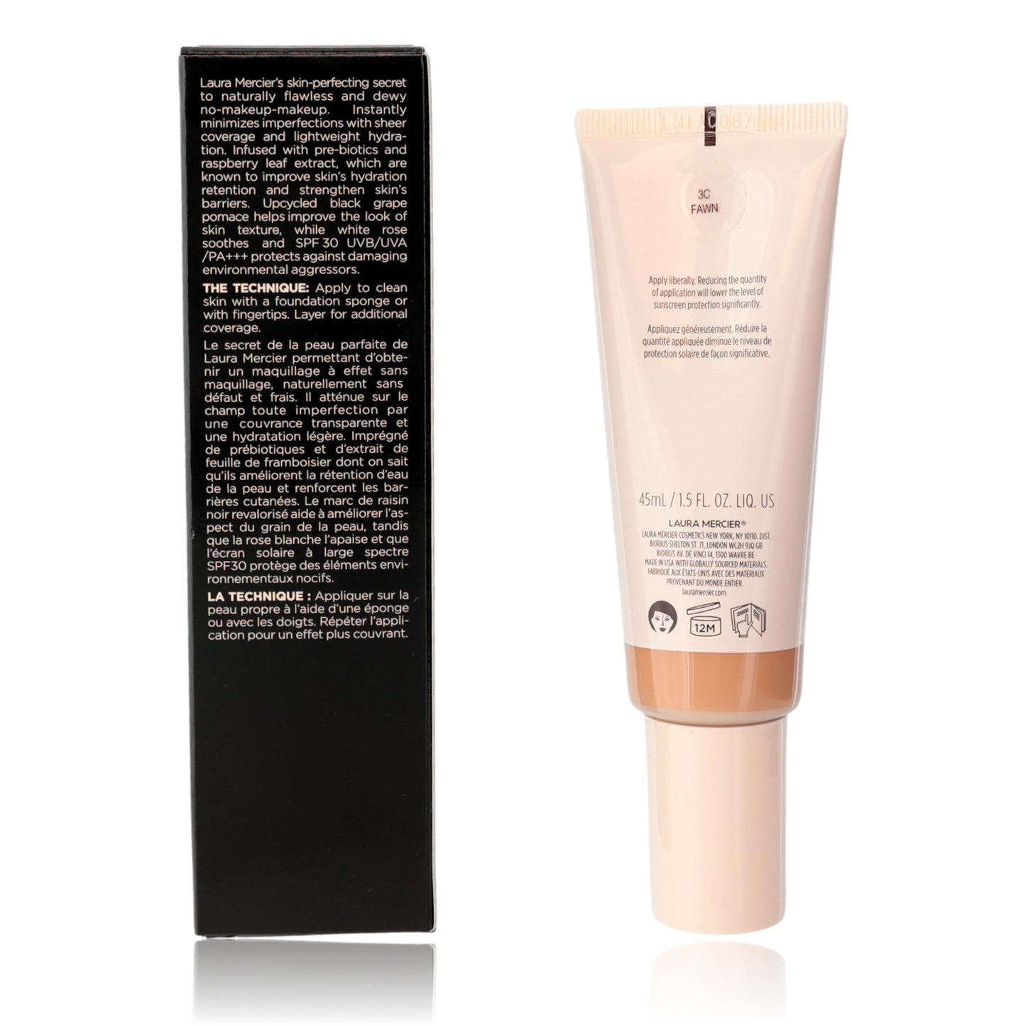 Laura Mercier Tinted Moisturizer Natural Dewy 1.5 Tinted Moisturizer SPF 30 - 3C Fawn