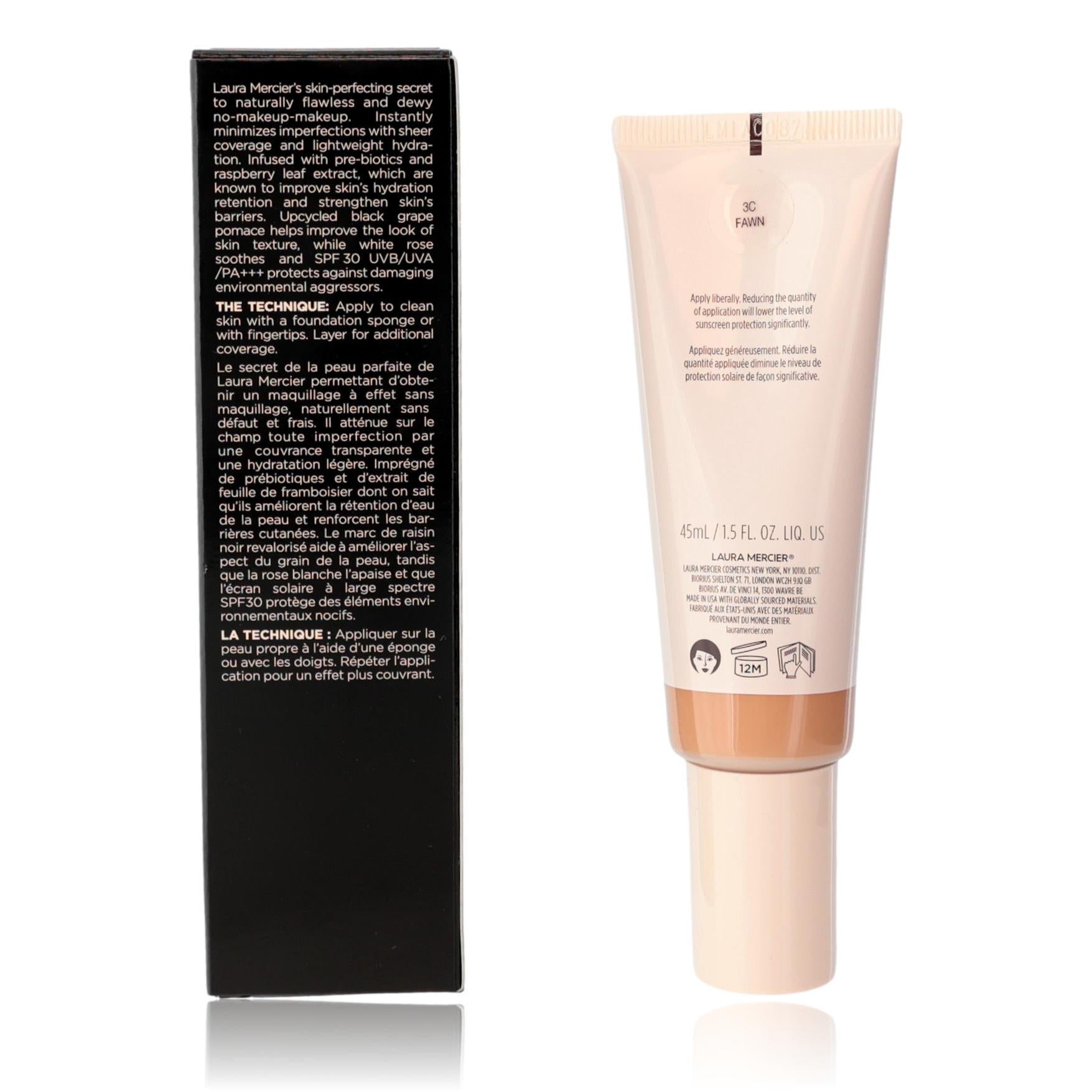 Laura Mercier Tinted Moisturizer Natural Dewy 1.5 Tinted Moisturizer SPF 30 - 3C Fawn