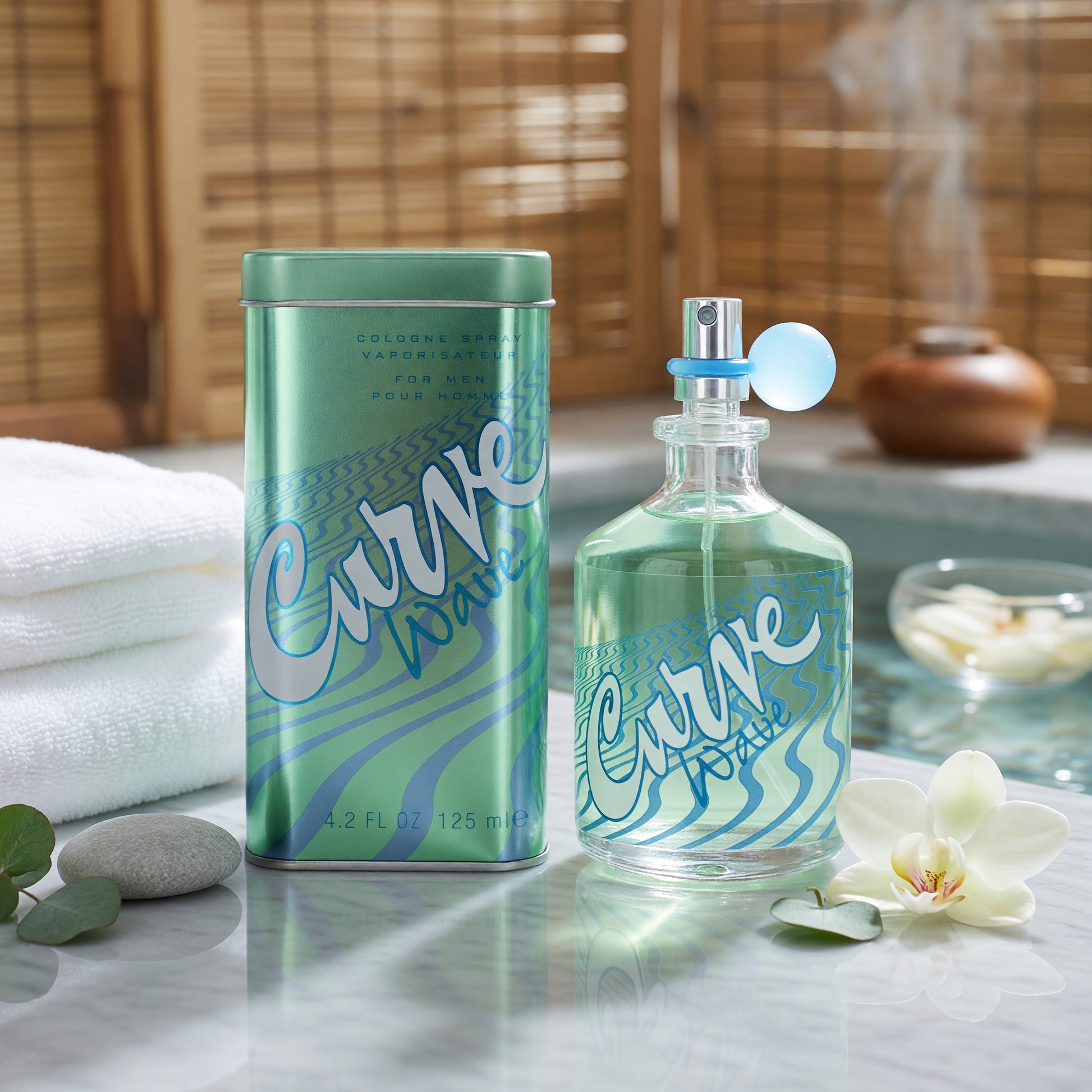 Curve Wave by Liz Claiborne, 4.2 oz Cologne Spray for Men
