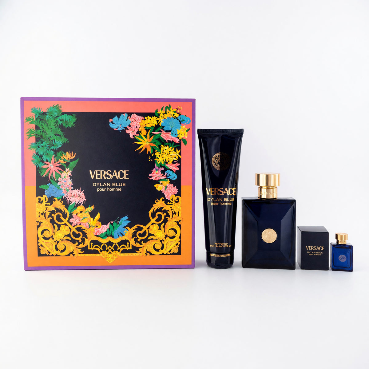 Dylan Blue by Versace, 3 Piece Gift Set for Men