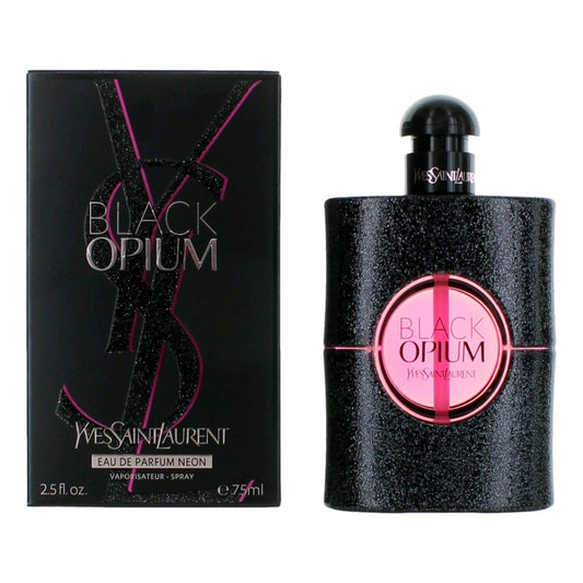 Black Opium Neon by Yves Saint Laurent, 2.5 oz EDP Spray for Women