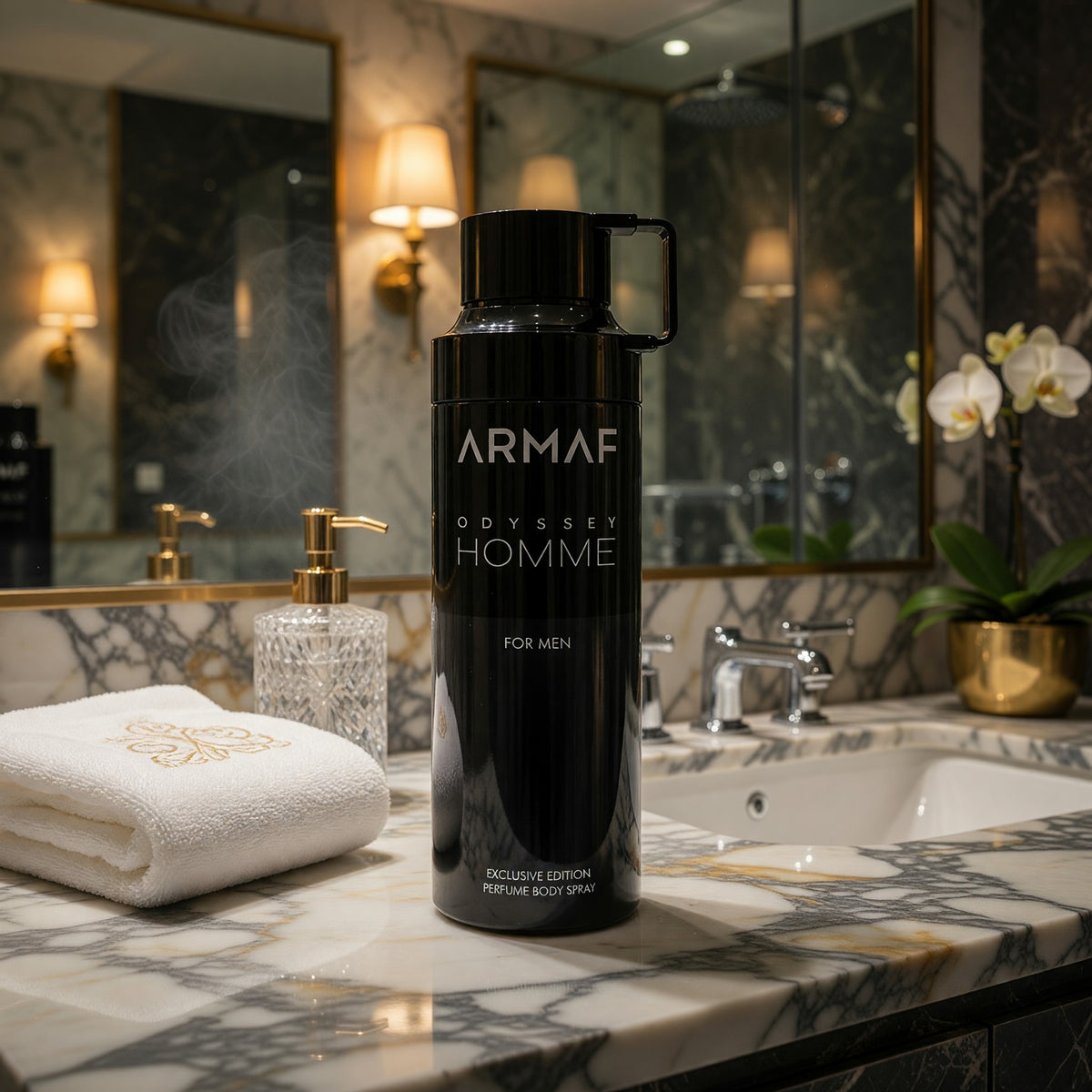 Odyssey Homme by Armaf, 6.8 oz Body Spray for Men