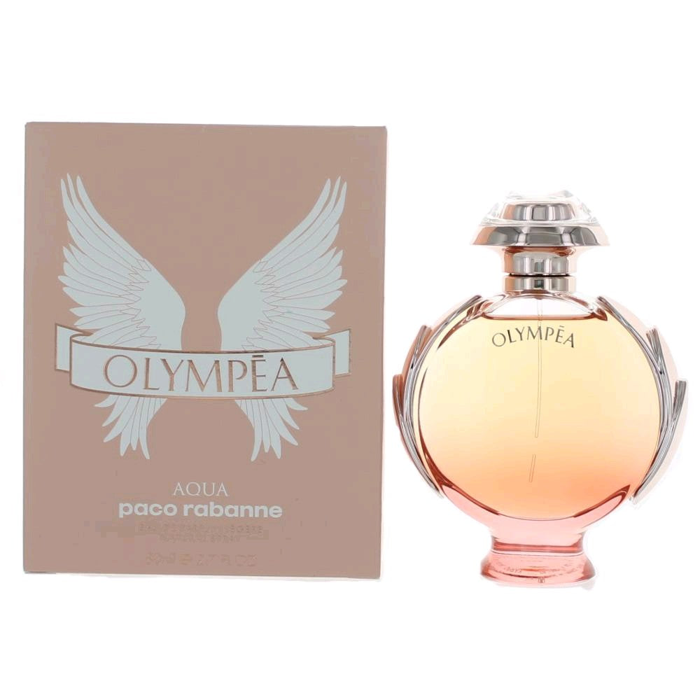 Olympea Aqua by Paco Rabanne, 2.8 oz EDP Legere Spray for Women