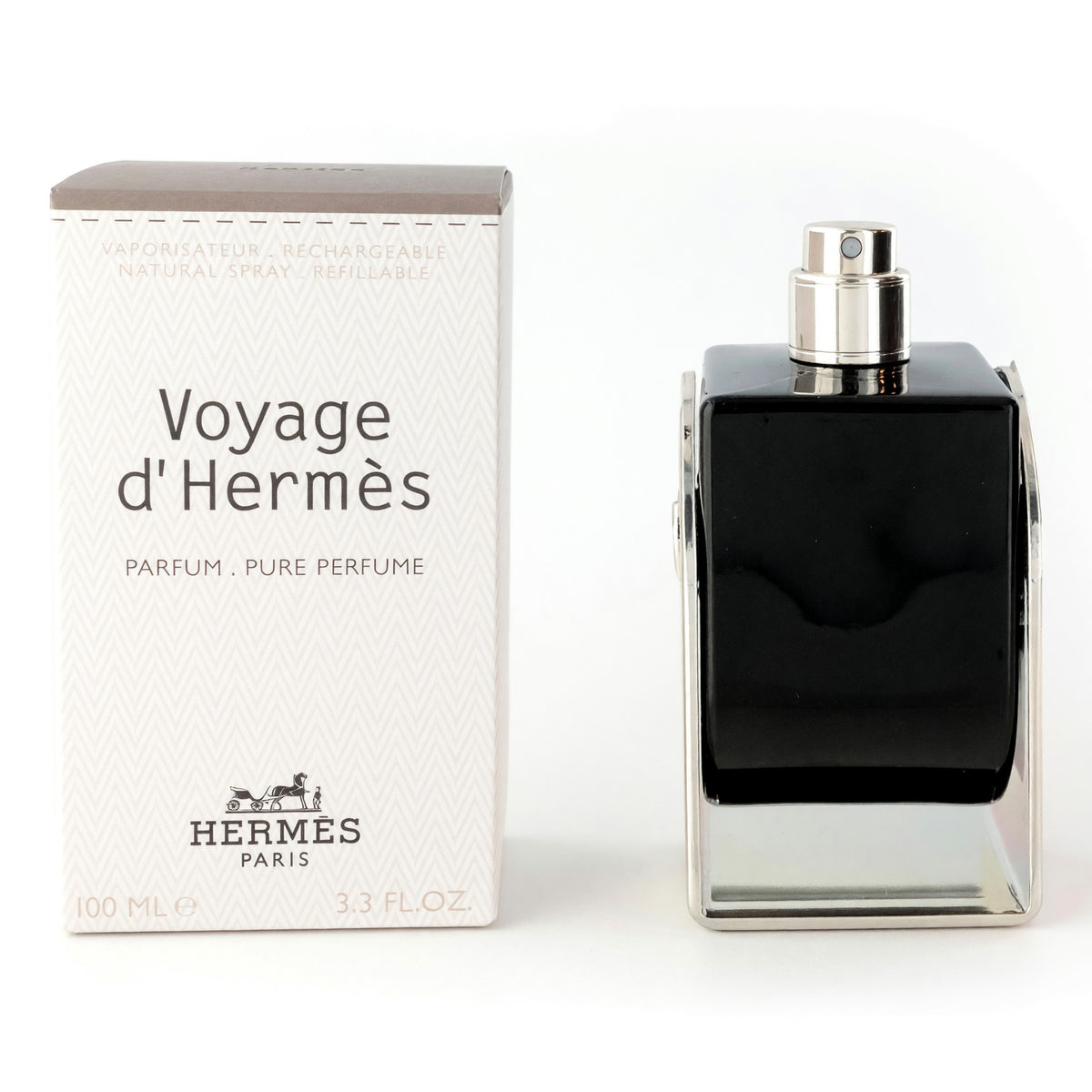 Voyage d’Hermès by Hermès, 3.4 oz Parfum Refillable Spray for Unisex