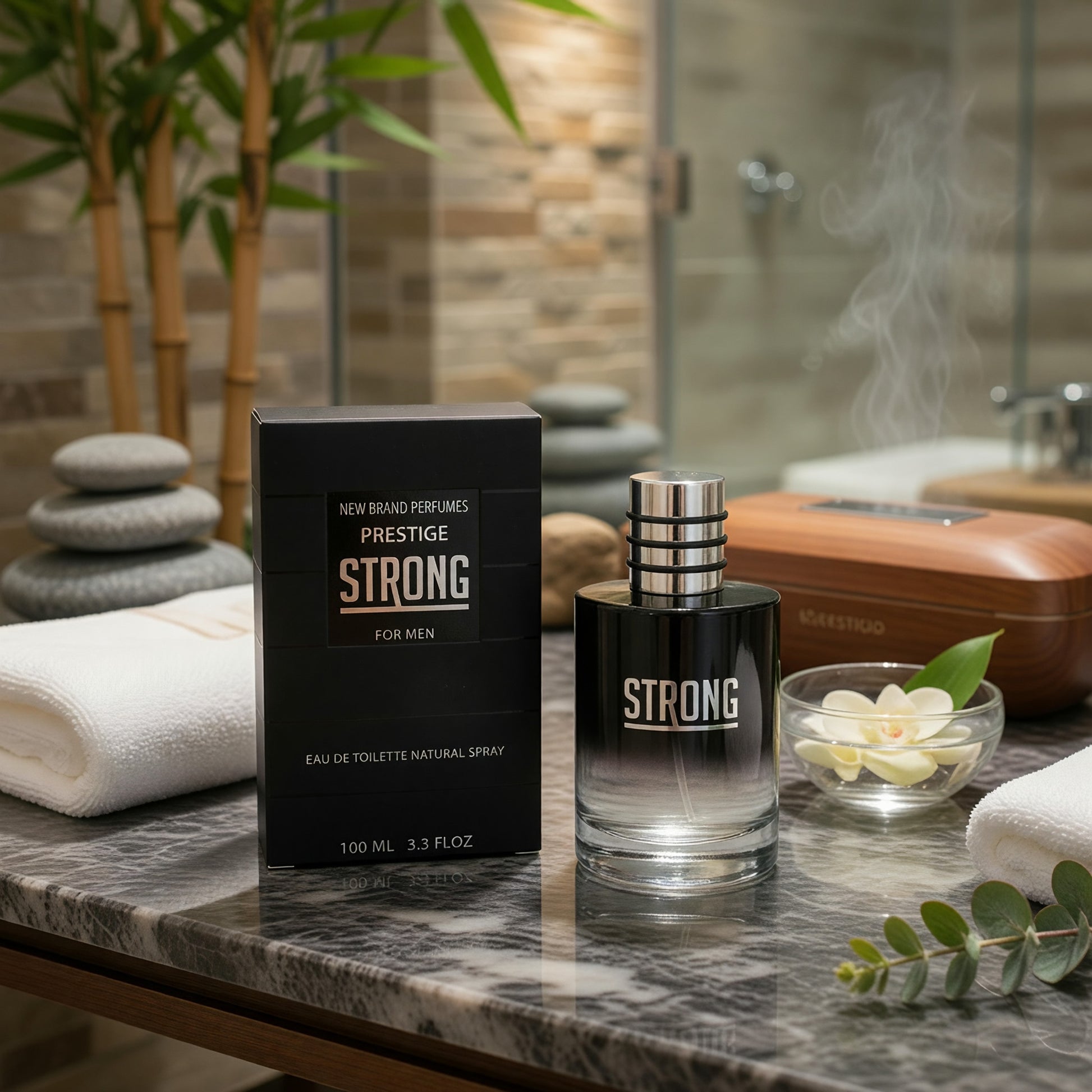 Strong by New Brand, 3.3 oz EDT Spray for Men