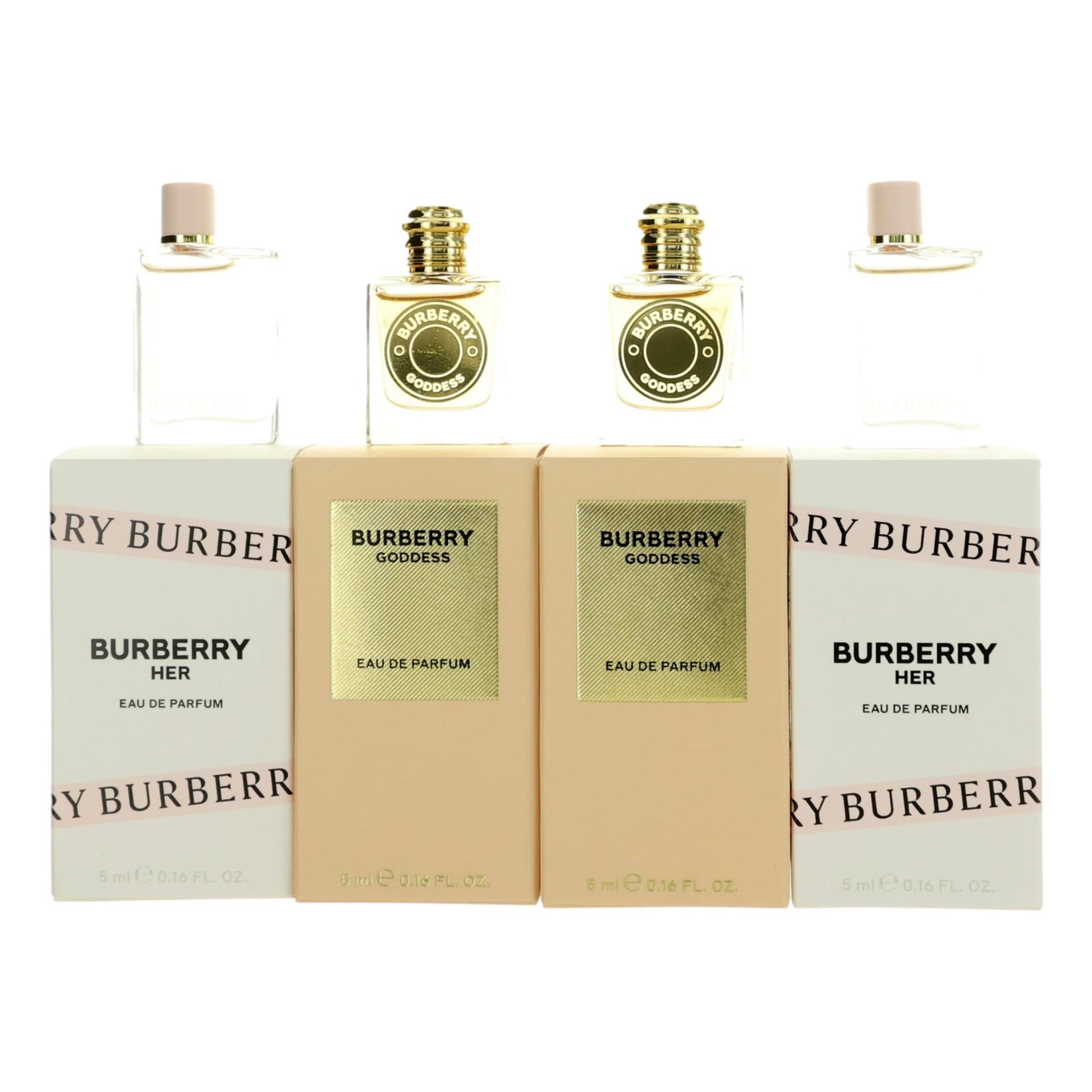 Burberry by Burberry, 4 Piece Variety Gift Set for Women