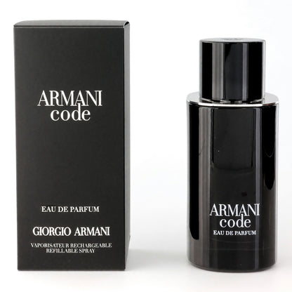 Armani Code by Giorgio Armani, 2.5 oz EDP Refillable Spray for Men 