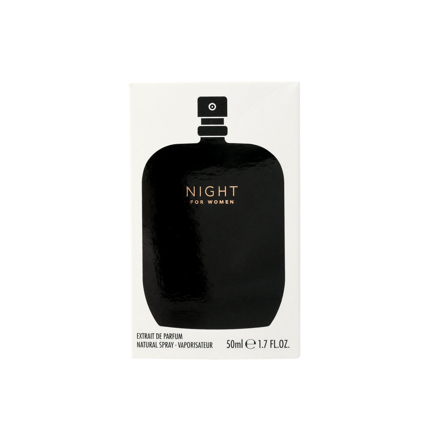Night by Fragrance One, 1.7 oz Extrait de Parfum Spray for Women