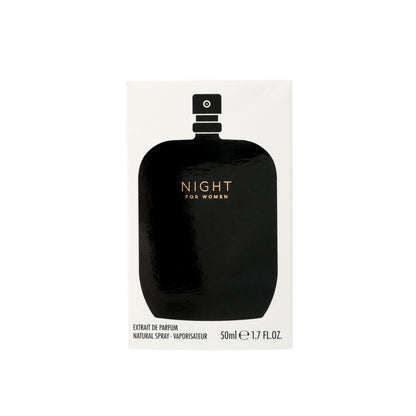 Night by Fragrance One, 1.7 oz Extrait de Parfum Spray for Women