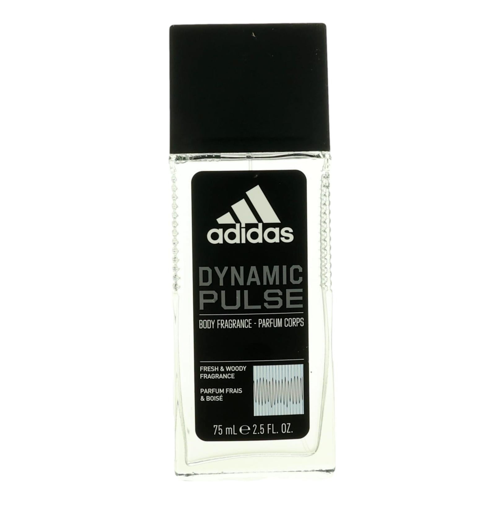 Adidas Dynamic Pulse by Adidas, 2.5 oz Body Fragrance Spray for Men