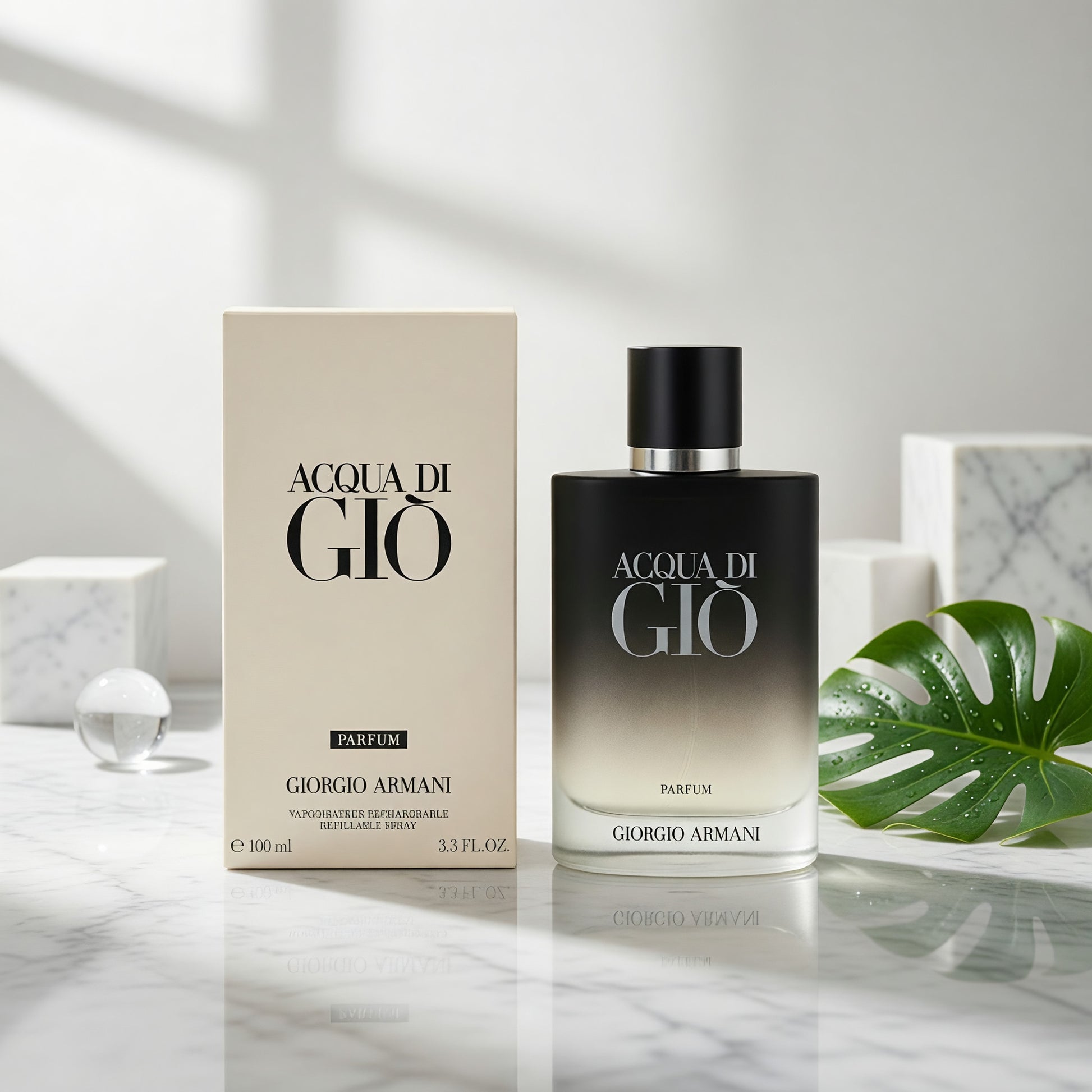 Acqua di Gio by Giorgio Armani, 3.3 oz Parfum Spray for Men