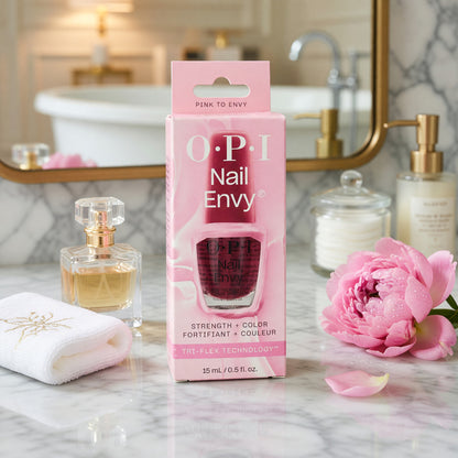 OPI Nail Envy by OPI, 0.5 oz Nail Strengthener - Pink To Envy  - Pink To Envy