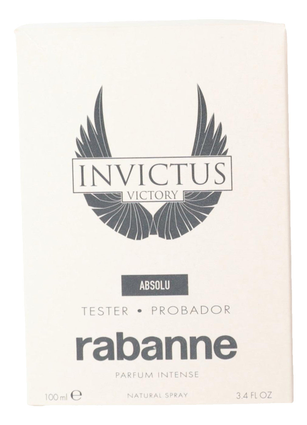 Invictus Victory Absolu by Paco Rabanne, 3.4oz Parfum Intense spray men TESTER