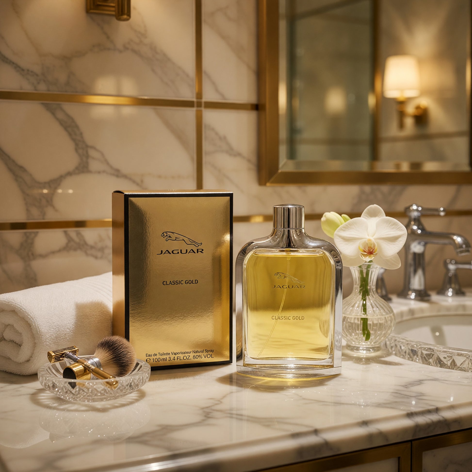 Jaguar Classic Gold by Jaguar, 3.4 oz EDT Spray for Men