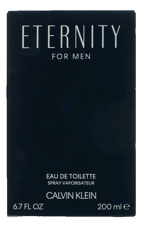 Eternity by Calvin Klein, 6.7 oz EDT Spray for Men