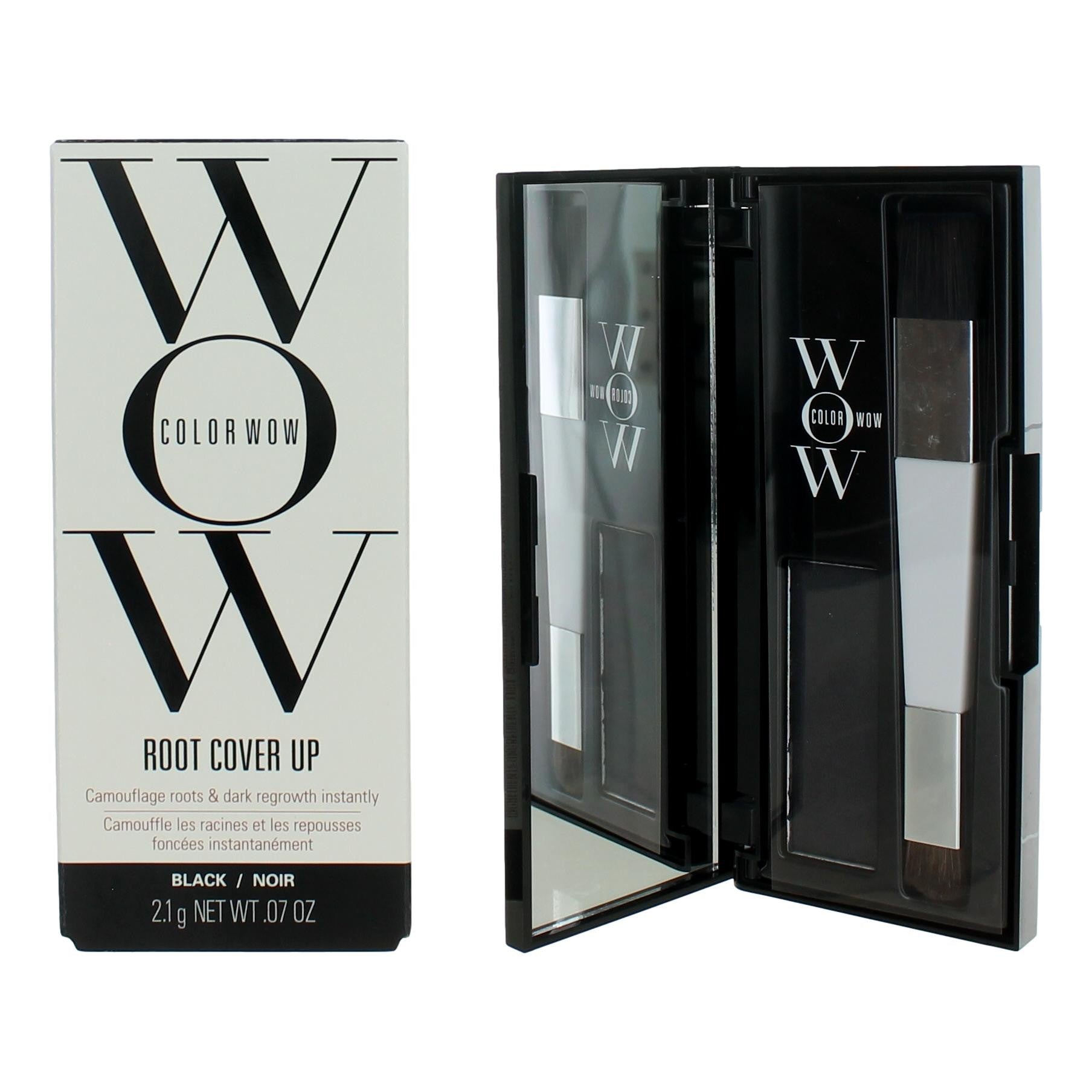 Color Wow Root Cover Up by Color Wow, 0.07oz Root Coverup Powder - Black - Black