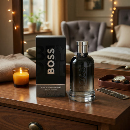 Boss Bottled Beyond by Hugo Boss, 5 oz EDP Spray Refillable for Men