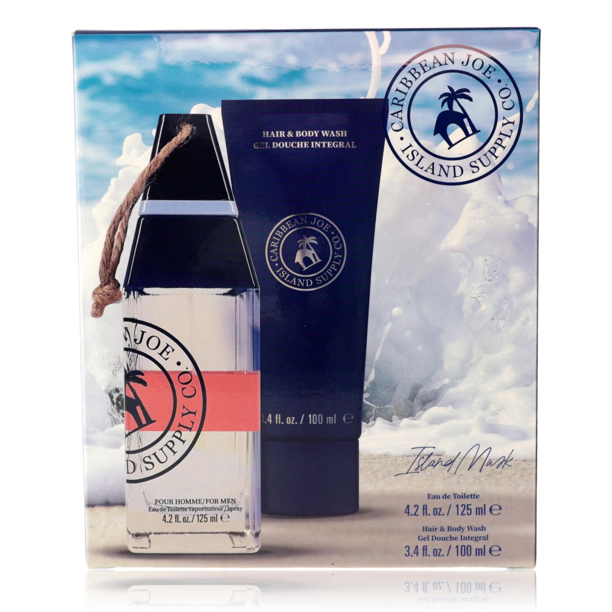 Island Musk by Caribbean Joe, 2 Piece Gift Set for Men