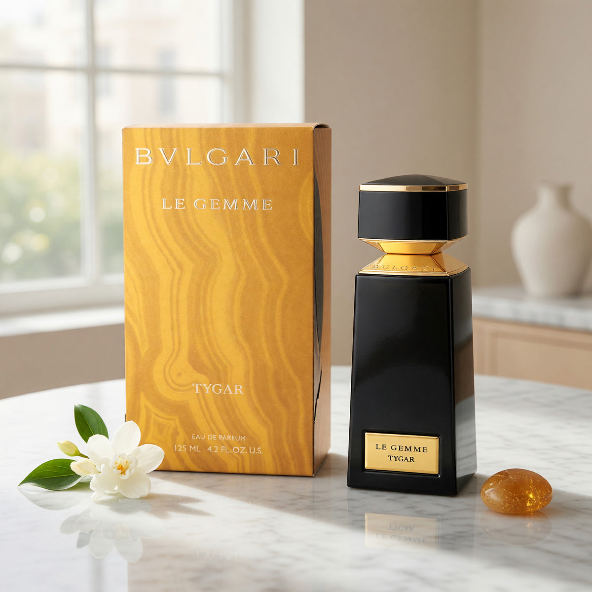 Le Gemme Tygar by Bvlgari, 4.2 oz EDP Spray For Men 