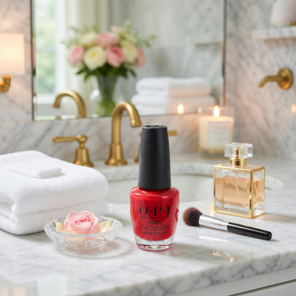 OPI Nail Lacquer by OPI, 0.5 oz Nail Polish - 15 Minutes of Flame - 15 Minutes of Flame