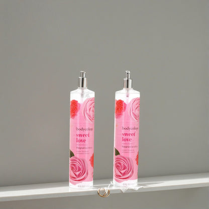 Sweet Love by Bodycology, 4 Pack 8 oz Fragrance Mist for Women