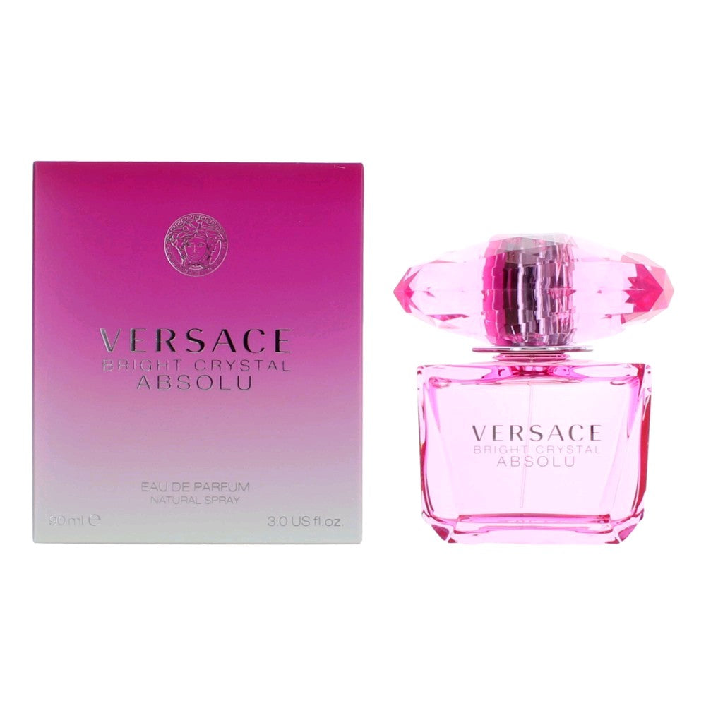 Versace Bright Crystal Absolu by Versace, 3 oz EDP Spray for Women