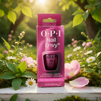 OPI Nail Envy by OPI 0.5 oz Nail Strengthener - Powerful Pink  - Powerful Pink