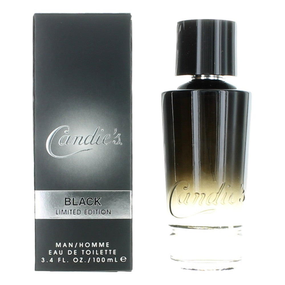 Candie's Black by Candies, 3.4 oz EDT Spray for Men