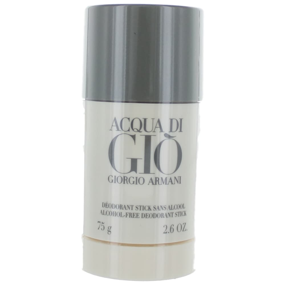 Acqua Di Gio by Giorgio Armani, 2.6 oz Deodorant Stick for Men
