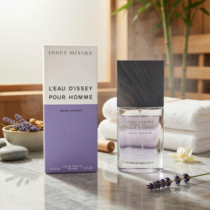 Solar Lavender by Issey Miyake, 1.6 oz EDT Intense Spray for Men