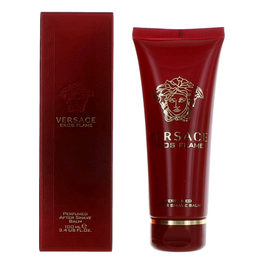 Eros Flame by Versace, 3.4 oz After Shave Balm for Men