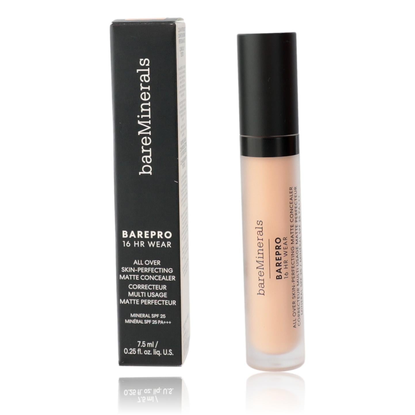 Bare Minerals BarePro 16 Hr Wear, .25oz Matte Concealer SPF 25 - Fair 150 Cool