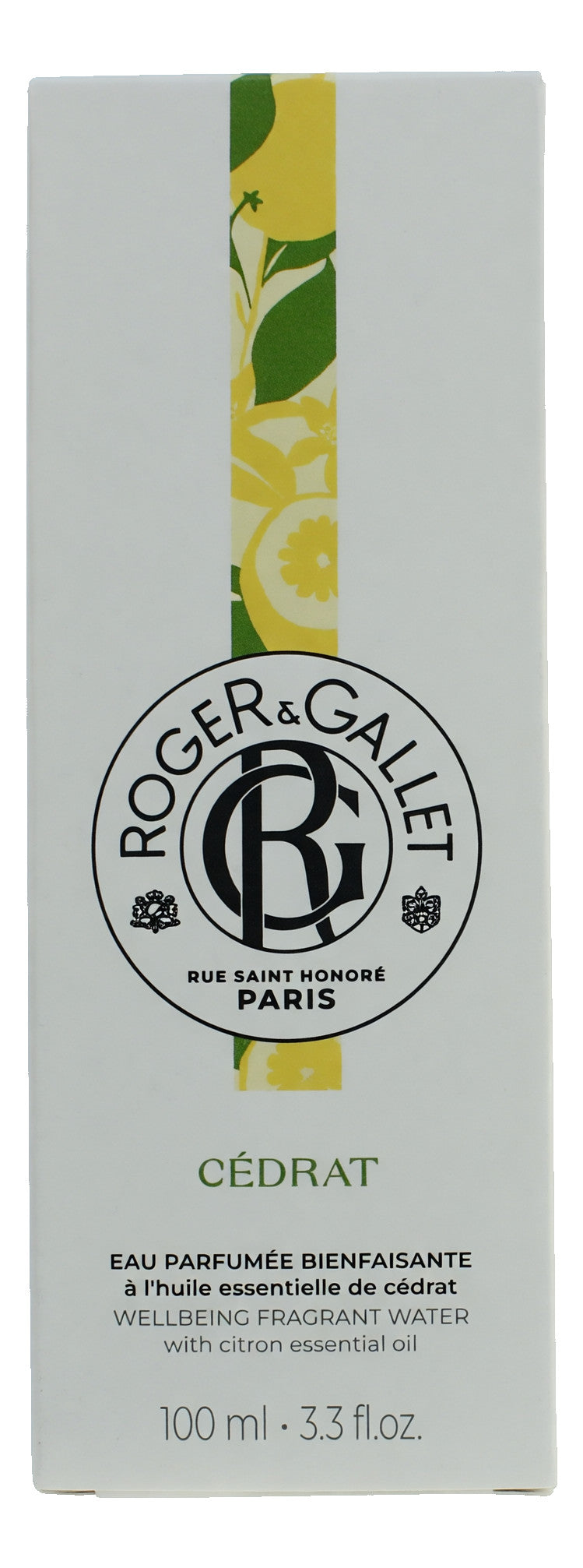 Roger & Gallet Cedrat by Roger & Gallet, 3.3oz Eau Parfumee Spray women