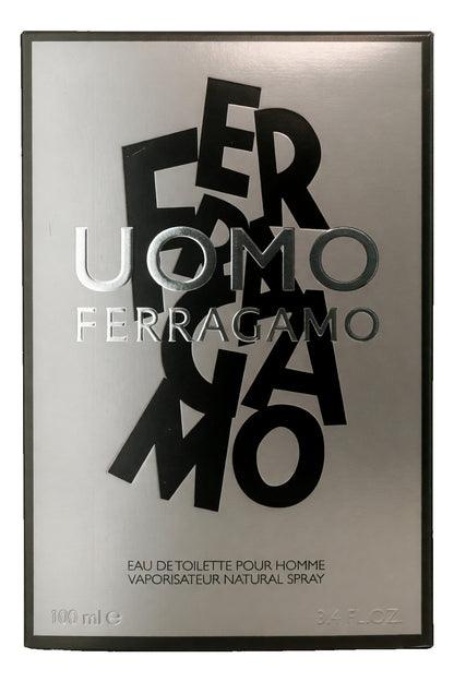 Uomo by Salvatore Ferragamo, 3.4 oz EDT Spray for Men