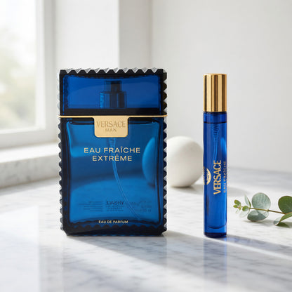 Versace Eau Fraîche Extreme by Versace , 3 Piece Gift Set for Men