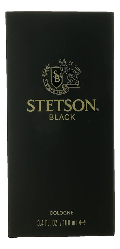 Stetson Black by Coty, 3.4 oz Cologne Spray for Men
