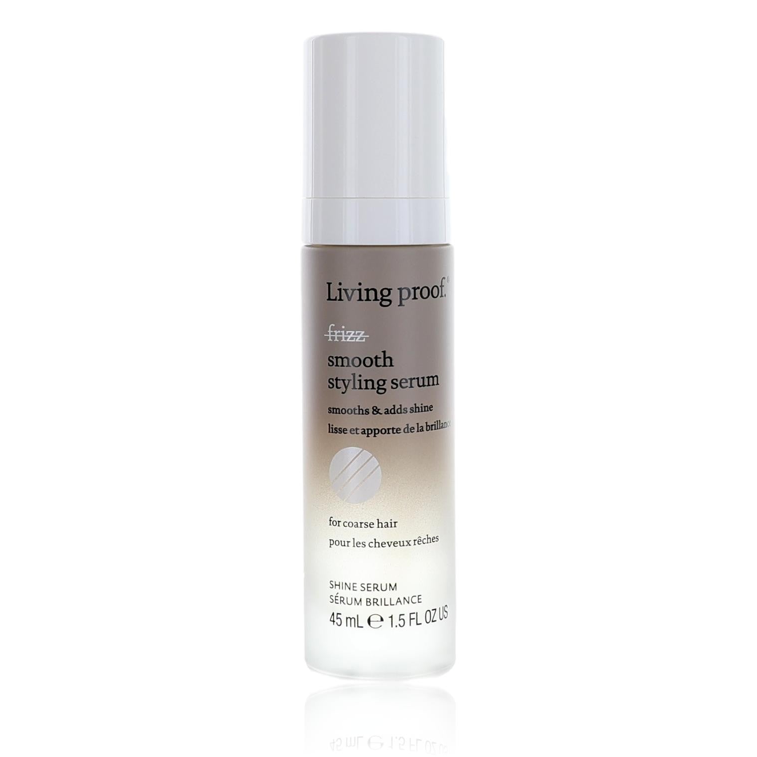 Living Proof No Frizz Smooth Styling Serum, 1.5oz Hair Shine Serum